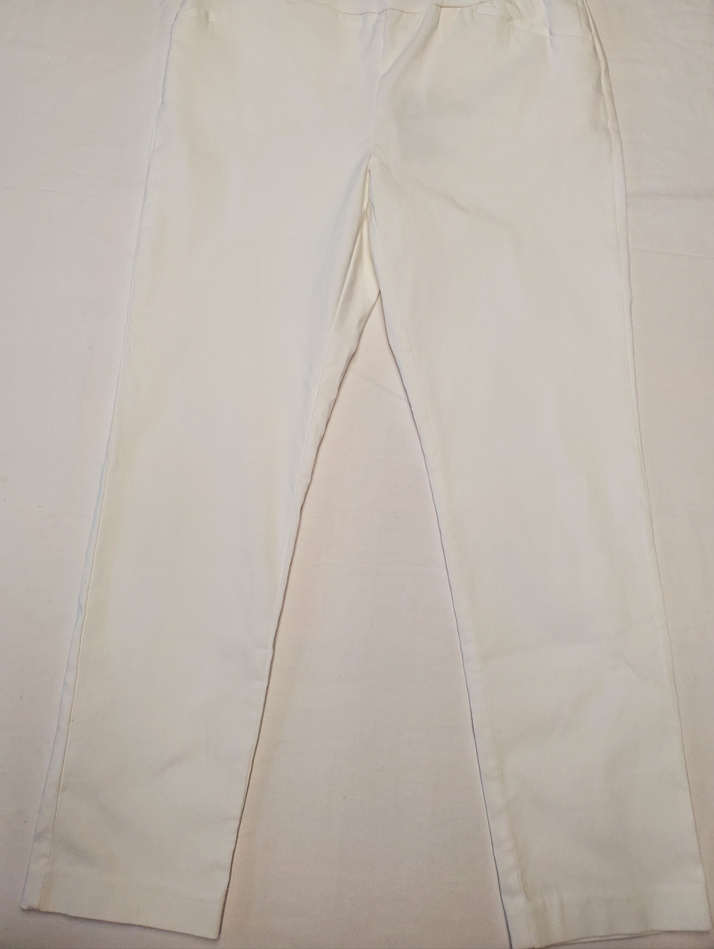 Chico’s White Capris Size 0.5 Fabulously Slimming Perfect Stretch Cropped Pants